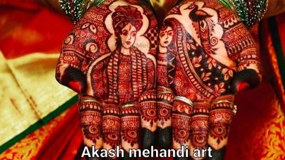 Akash Mehandi Color 100% satisfied