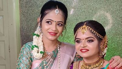 Shivani's South Indian wedding look