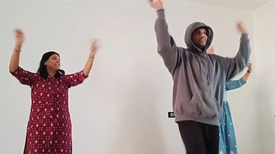 sangeet dance rehearsal