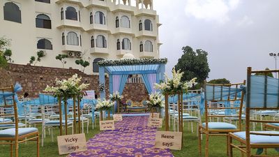 Vikki & Heena Bheravgarh Resort udaipur