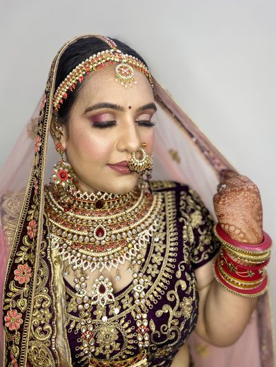 Bridal Makeup for Kriti