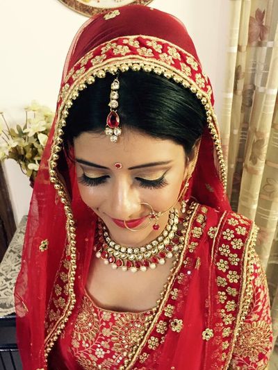 Sikh wedding makeup ( Day wedding)