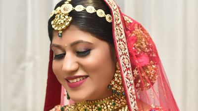 Subtle Flawless Bridal look