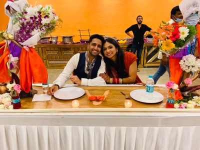 Akshitha weds Abhishek 