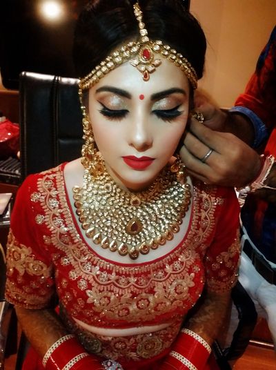 Aditi's bridal look