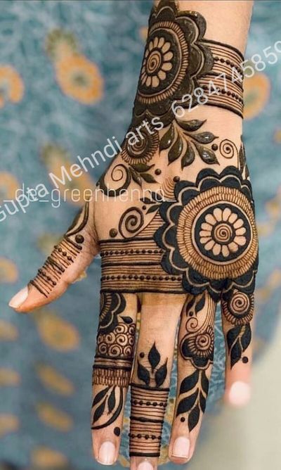 best bride mehndi designs