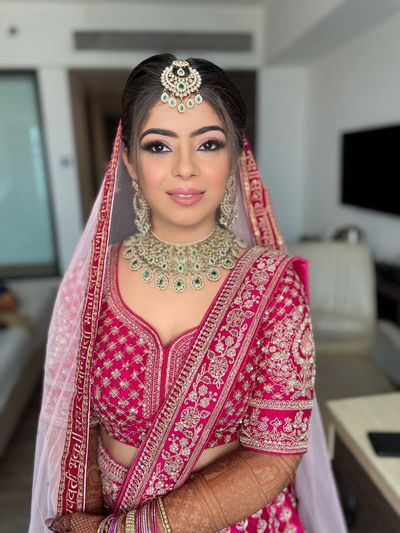 Anmol wedding look