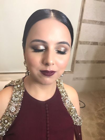 Makeup for Bride's Sister