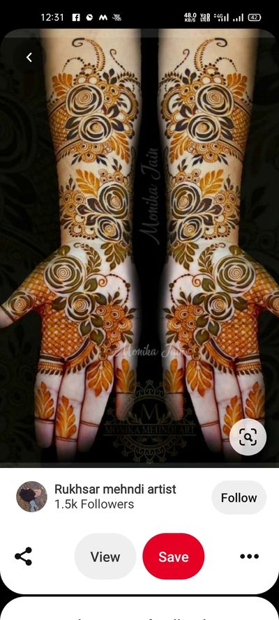 best mehandi artist Kolkata