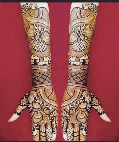 bride mehandi