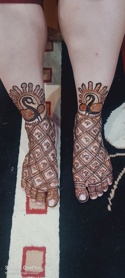 bride mehandi