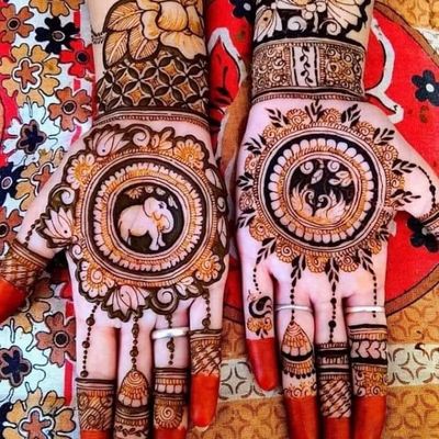 simple mehandi