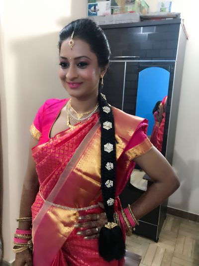 SouthIndian wedding makeup 