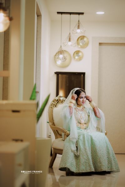 Hisana’s Bridal look