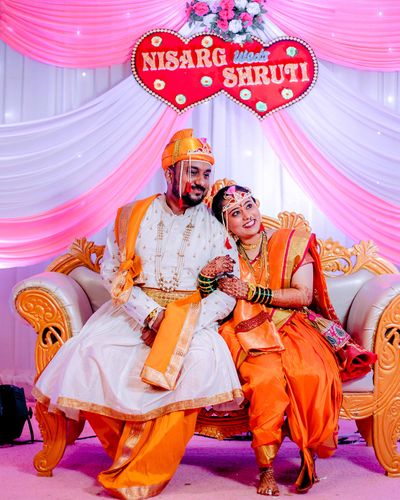Nisarg Shruti’s Maharashtrian Wedding 