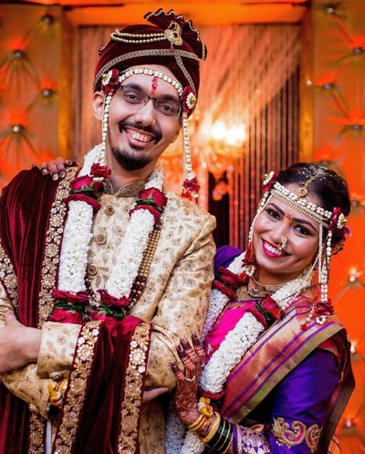 Amol Prajakta’s Maharashtrian Wedding