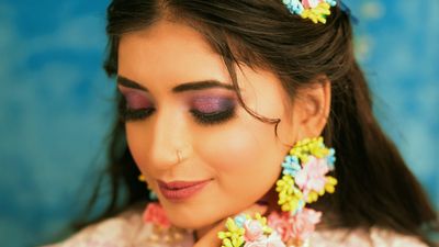 Haldi Mehndi Bride
