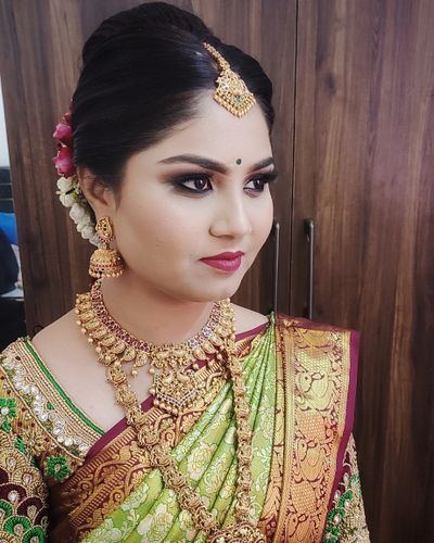 Harini Engagement Look