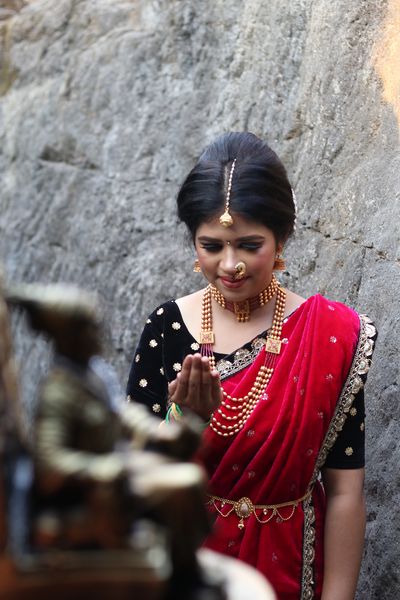 Maharashtrian Bride look
