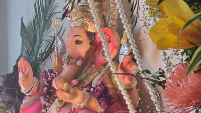 Ganpati decor