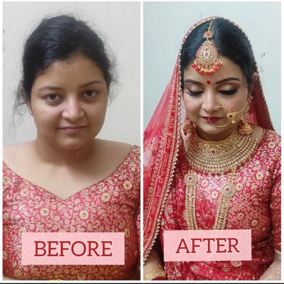 HD bridal makeup 