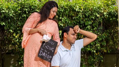 Arjun+Vaishali ( maternity shoot)
