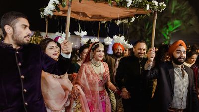 Mehar + Ashutosh Wedding & Haldi