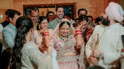 Wedding Pics Anand Karaj Bride