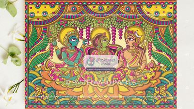 The Madurai Wedding - Rajasthan's Phad Painting