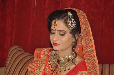 Ashu on her wedding day 