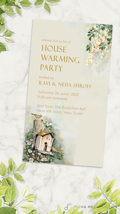 House warming Invitation