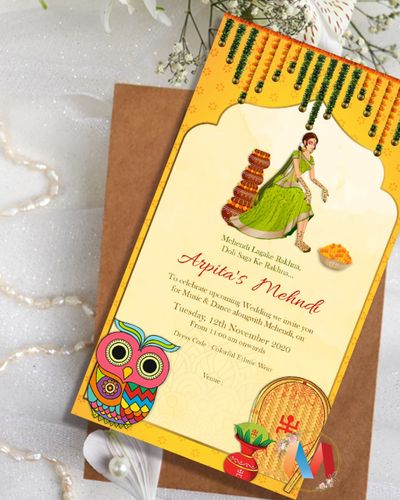 Bengali Theme Invitation