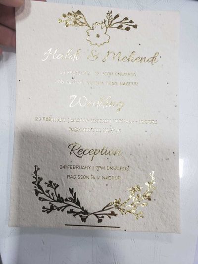 customized wedding cards