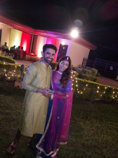 Anshika  and Mukul mehendi ceremony at suraj kund resorts on 29 Sep 2017