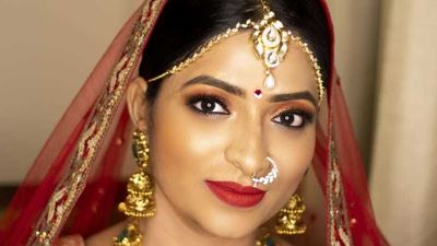 Intense Bridal Look