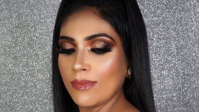 CHIC GLAM PARTY MAKEUP