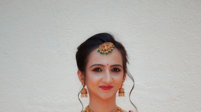 South Indian Bride with Marathi touch