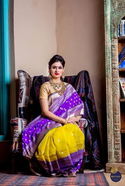 Commercial Shoot For A Online Portal Ekathva ..exclusive in Traditional Sarees 