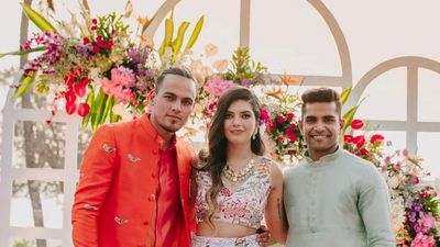 Indian Cricketer Rahul Chahar Wedding, W Goa