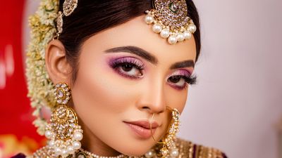 Non bengali bridal Makeup