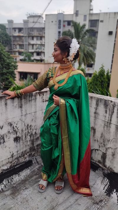 Marathi Navari Bride