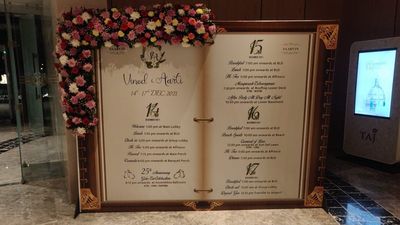 Wedding Anniversary at Taj Convention 