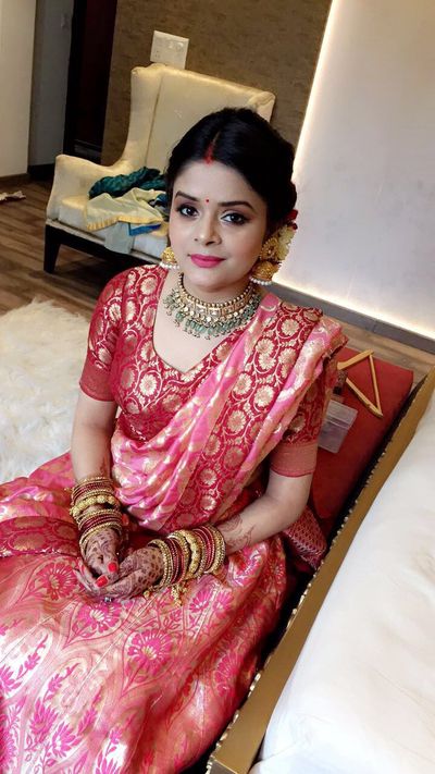 Karwachauth Makeup for Swati