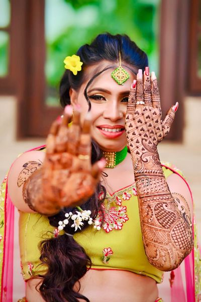 Mehndi Bride