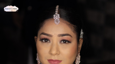 Reception Bridal Look - Reception Makeup - Thane - MakeupnmorebyAmu