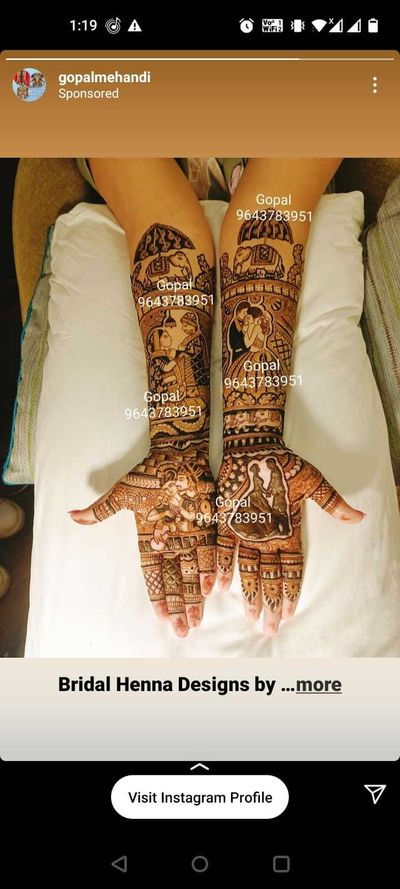 gopal mehandi professional artist