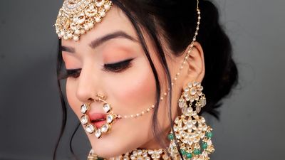 Guneet’s bridal makeup