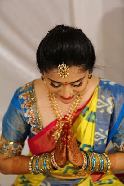 Pravalika on her Engagement! 