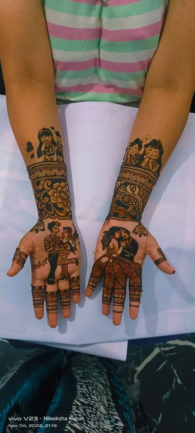 engagement mehendi