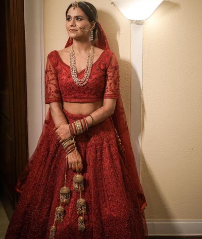 Bride Meenu from London